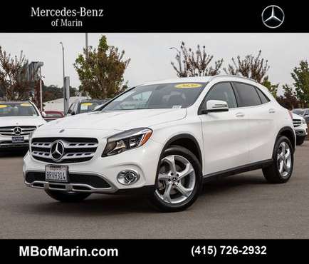 2020 Mercedes-Benz GLA250 4MATIC -4R1569- Certified 2k miles only -... for sale in San Rafael, CA