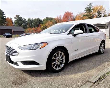 2017 Ford Fusion SE Hybrid Tech Package All Power Clean 1-Owner -... for sale in Hampton Falls, NH