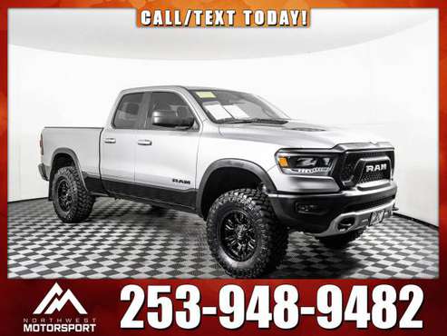 Lifted 2019 *Dodge Ram* 1500 Rebel 4x4 - cars & trucks - by dealer -... for sale in PUYALLUP, WA
