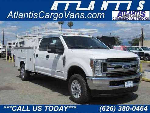 2019 Ford F350 Crew Cab 4x4 9 UTILITY TRUCK 6 7L V8 Diesel - cars & for sale in LA PUENTE, CA