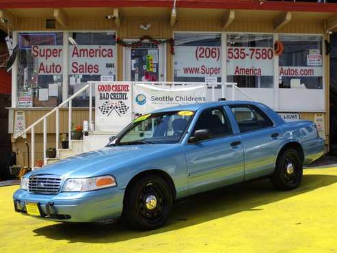 2011 Ford Crown Victoria Police Interceptor, 1 OWNER, 78K ONLY, Trad for sale in Seattle, WA