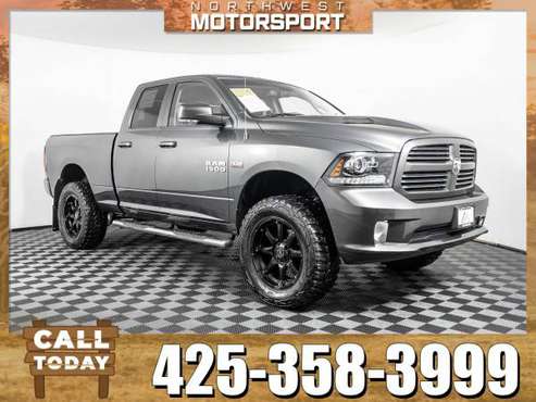 *LEATHER* Lifted 2017 *Dodge Ram* 1500 Sport 4x4 for sale in Lynnwood, WA