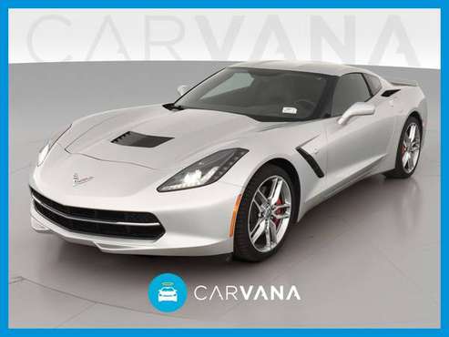2015 Chevy Chevrolet Corvette Stingray Z51 Coupe 2D coupe Gray for sale in Hanford, CA