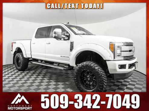 Lifted 2019 *Ford F-350* Lariat FX4 4x4 - cars & trucks - by dealer... for sale in Spokane Valley, WA