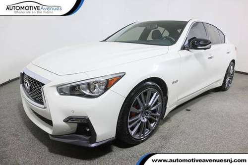 2019 INFINITI Q50, Majestic White - - by dealer for sale in Wall, NJ