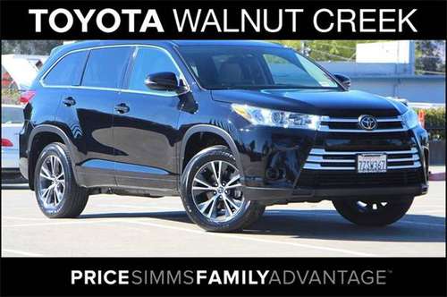 2017 Toyota Highlander *Call for availability - cars & trucks - by... for sale in ToyotaWalnutCreek.com, CA