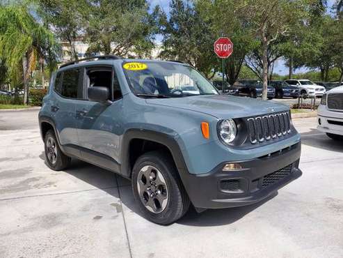 2017 *Jeep* *Renegade* *Sport 4x4* Anvil - cars & trucks - by dealer... for sale in Coconut Creek, FL