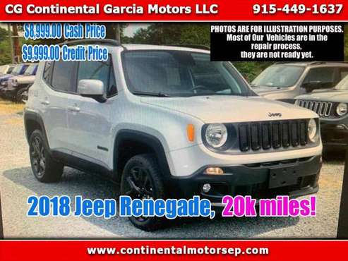 2018 Jeep Renegade Latitude 4WD - cars & trucks - by dealer -... for sale in El Paso, TX