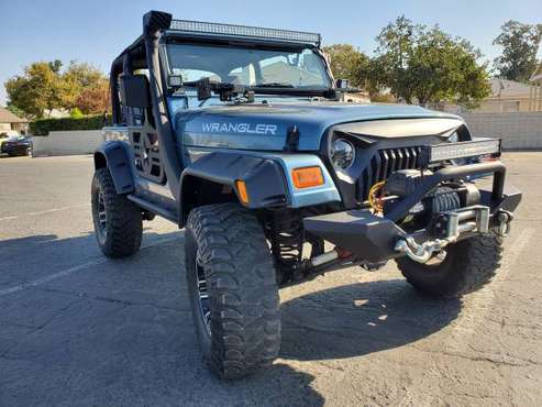 1999 Jeep Wrangler - lots and lots of beautiful upgrades for sale in Fresno, CA