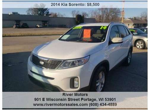 2014 Kia Sorento LX 4dr SUV 141370 Miles - - by dealer for sale in Portage, WI