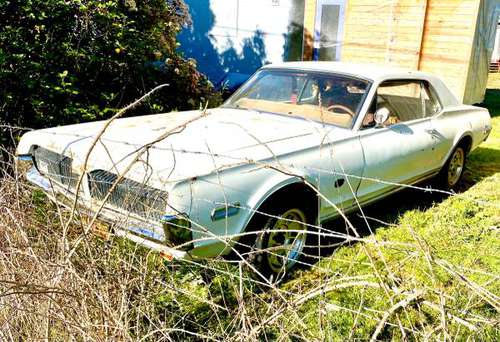Classic 1968 Mercury Cougar Project for sale in Eugene, OR