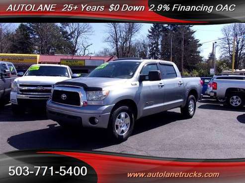 2008 Toyota Tundra 4X4 SR5 CrewMax - - by dealer for sale in Portland, OR