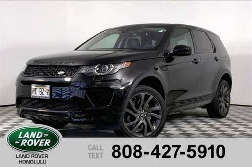 2018 Land Rover Discovery Sport HSE - - by dealer for sale in Honolulu, HI