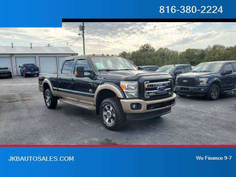 2014 Ford F350 Super Duty Crew Cab 4WD King Ranch Pickup 4D 6 3/4 ft T for sale in Harrisonville, MO