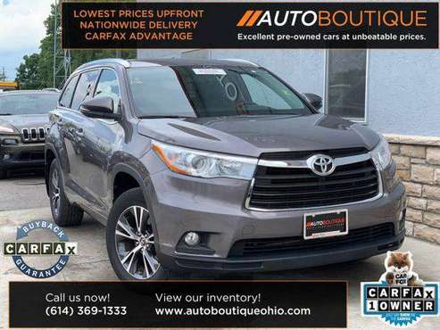 2016 Toyota Highlander XLE - LOWEST PRICES UPFRONT! for sale in Columbus, OH