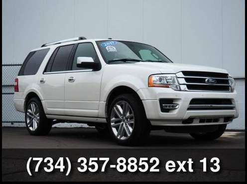 2017 Ford Expedition Limited - cars & trucks - by dealer - vehicle... for sale in Monroe, MI