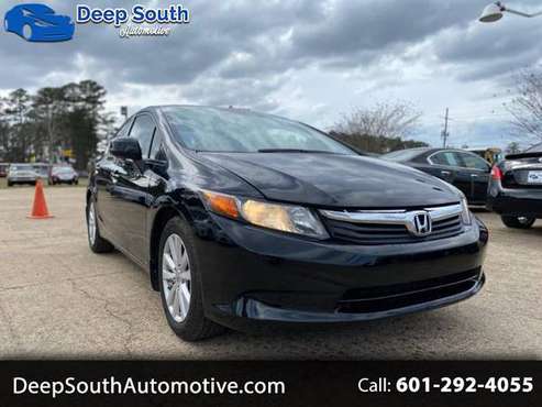 2012 Honda Civic EX-L Sedan 5-Speed AT - - by dealer for sale in Pearl, MS