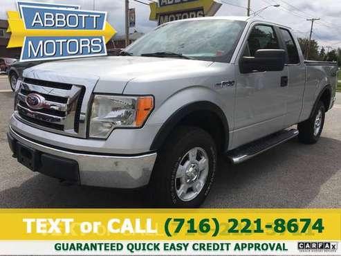 2010 Ford F-150 F150 F 150 XLT SuperCab 4WD - FINANCING FOR ALL... for sale in Lackawanna, NY
