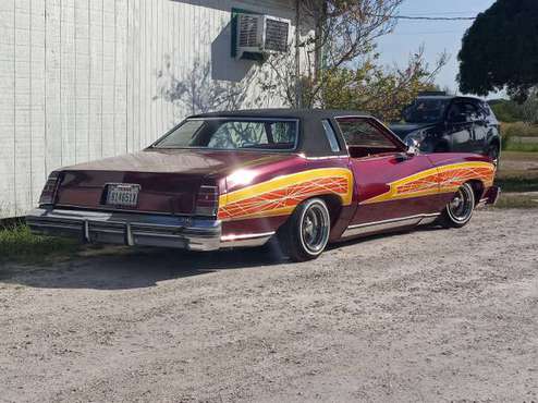 1977 MonteCarlo Lowrider - cars & trucks - by owner - vehicle... for sale in Alice, TX