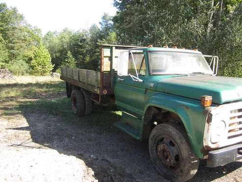 1973 FORD F600 FLAT BED DUMP TRUCK for sale in South Bend, IN