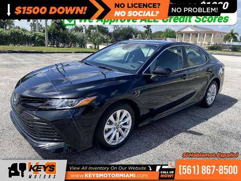 302/mo - 2019 Toyota Camry Sdn LE Auto - - by dealer for sale in West Palm Beach, FL