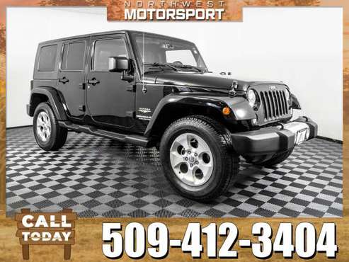 2014 *Jeep Wrangler* Unlimited Sahara 4x4 for sale in Pasco, WA