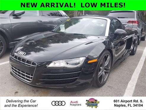 2011 Audi R8 5.2 - convertible - cars & trucks - by dealer - vehicle... for sale in Naples, FL