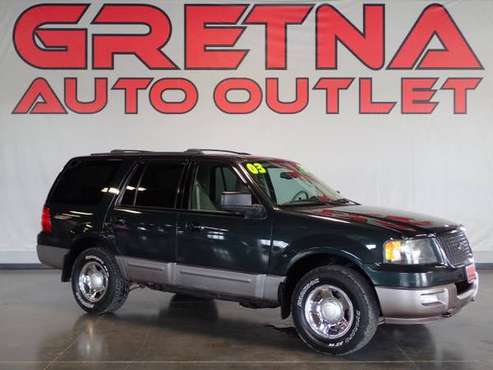 2003 Ford Expedition XLT 4WD 4dr SUV, Dk. Green for sale in Gretna, NE