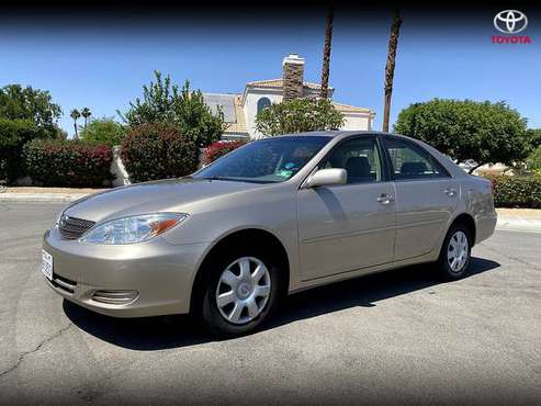 2002 Toyota Camry LE Sedan with 137, 000 miles - - by for sale in Palm Desert , CA