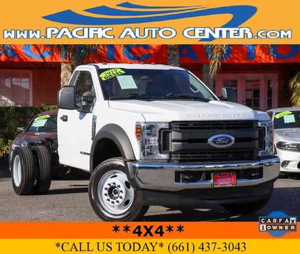 2019 Ford F-450SD F450 Diesel Chassis XL DRW Standard Cab 4WD 35212 for sale in Fontana, CA