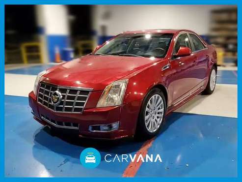 2013 Caddy Cadillac CTS 3 6 Premium Collection Sedan 4D sedan Red for sale in Dade City, FL