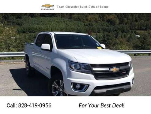 2018 Chevy Chevrolet Colorado Z71 pickup White - cars & trucks - by... for sale in Boone, NC