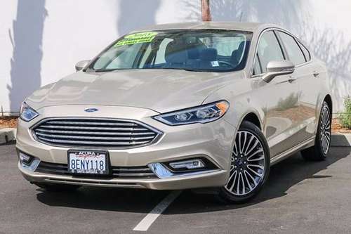 2018 Ford Fusion Titanium - - by dealer - vehicle for sale in Santa Barbara, CA