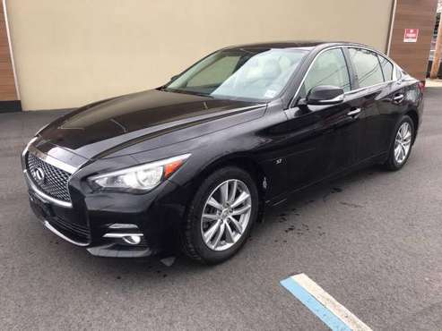 2015 Infiniti Q50 3 7 naturally aspirated black on black 100k for sale in NEW YORK, NY