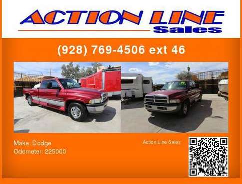 1996 Dodge Ram 2500 Club Cab 155" WB HD - cars & trucks - by dealer... for sale in Lake Havasu City, AZ