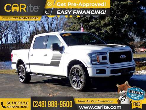 2018 Ford F150 4WD FOR ONLY $469/mo! - cars & trucks - by dealer -... for sale in Howell, MI