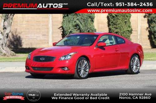 2012 INFINITI G37 Coupe Journey LOW MILES! CLEAN TITLE - cars &... for sale in Norco, CA