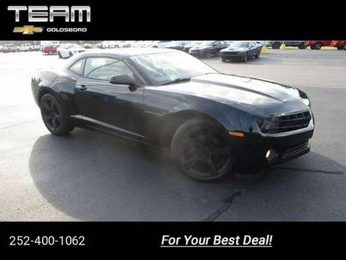 2010 Chevy Chevrolet Camaro 2LT coupe Black - - by for sale in Goldsboro, NC