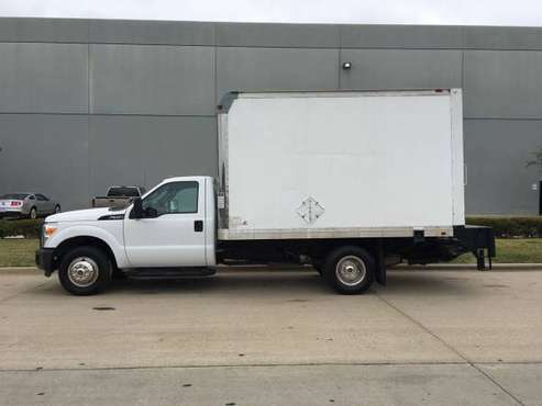 2015 Ford F-350 Dually 12’ Box Truck Tommy Gate - cars & trucks - by... for sale in Mansfield, TX