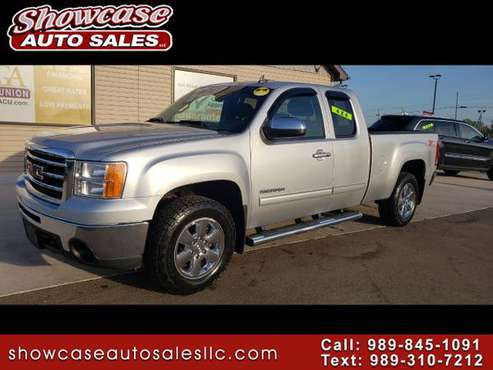 **4X4 PICKUP!! 2012 GMC Sierra 1500 4WD Ext Cab 143.5" SLE for sale in Chesaning, MI