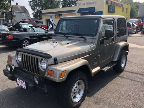🚗 2003 Jeep Wrangler Sahara 4WD 2dr SUV for sale in Milford, CT