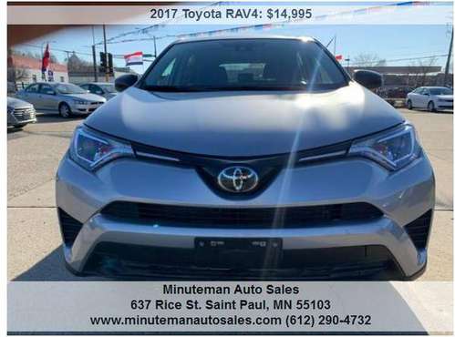 2017 Toyota RAV4 LE 4dr SUV 24828 Miles - cars & trucks - by dealer... for sale in Saint Paul, MN
