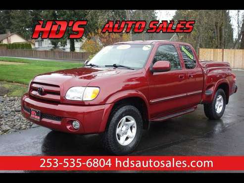 2003 Toyota Tundra Limited Access Cab 4WD SUPER CLEAN!!! LEATHER... for sale in PUYALLUP, WA
