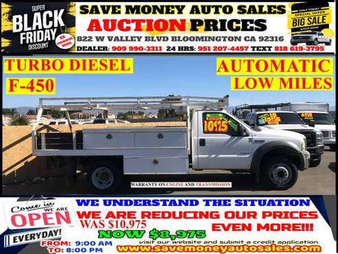 2005 FORD SUPER DUTY F-450 DRW>V8>CALL 24HR - cars & trucks - by... for sale in BLOOMINGTON, CA