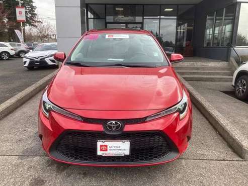 2021 Toyota Corolla Certified LE CVT Sedan - - by for sale in Vancouver, OR