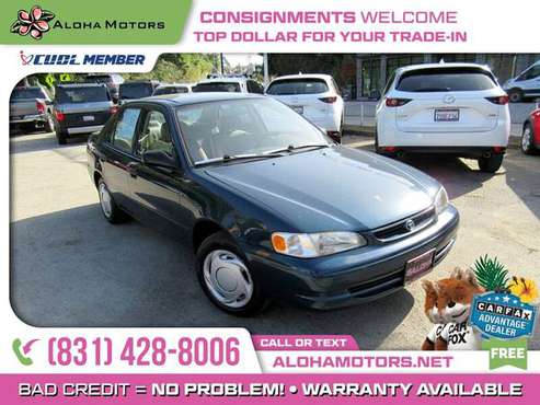 1998 Toyota Corolla CE Gas Saver 30 mpg - - by dealer for sale in Santa Cruz, CA