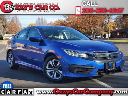 2017 Honda Civic Sedan LX CVT***One Owner***Financing Available*** -... for sale in Garden City, ID