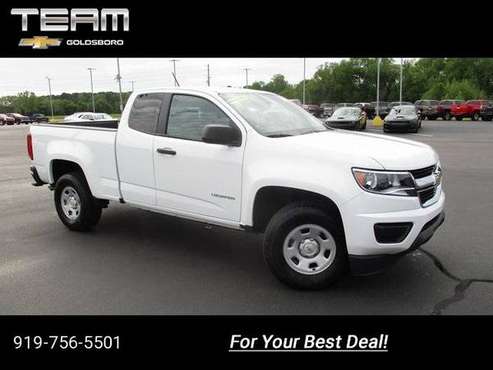 2020 Chevy Chevrolet Colorado Work Truck pickup White - cars & for sale in Goldsboro, NC