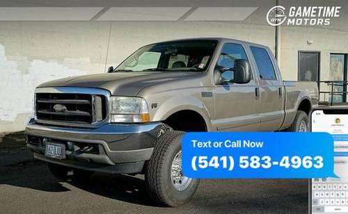 2002 Ford F-250 F250 F 250 Super Duty XLT 4dr Crew Cab 4WD LB for sale in Eugene, OR