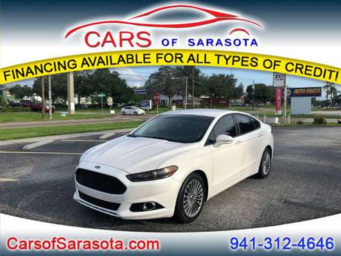 2013 FORD FUSION TITANIUM - cars & trucks - by dealer - vehicle... for sale in Sarasota, FL